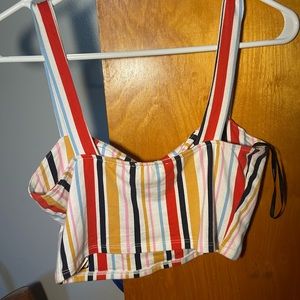 Cropped Tank Too multi color